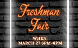  freshman fair flier